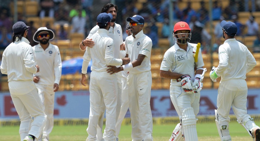 Afghanistan humbled by India in debut Test